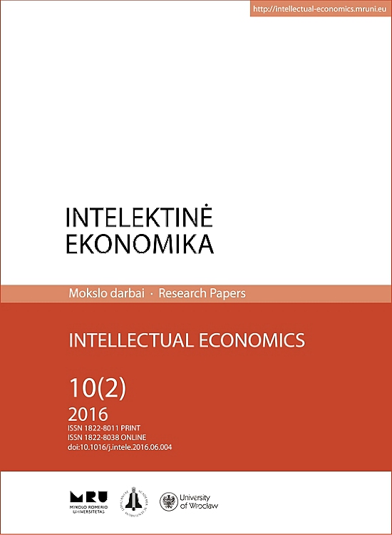 Go to journal home page - Intellectual Economics